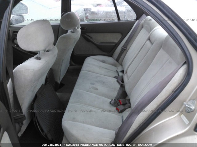 JT2BF12K8T0138197 - 1996 TOYOTA CAMRY LE/XLE/SE Champagne photo 8