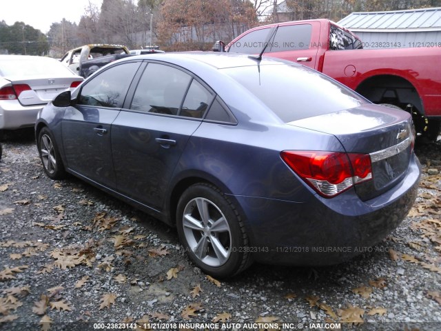 1G1PA5SG2E7202316 - 2014 CHEVROLET CRUZE LS BLUE photo 3