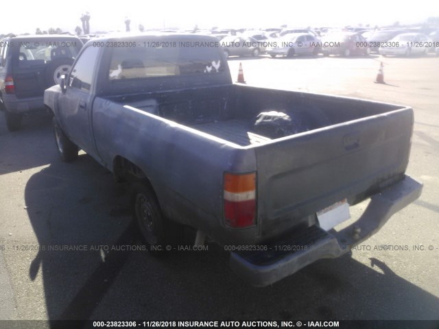 JT4RN81A8M0071418 - 1991 TOYOTA PICKUP 1/2 TON SHORT WHEELBASE GRAY photo 3