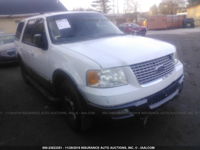 1FMPU16L24LA93646 - 2004 FORD EXPEDITION XLT WHITE photo 1