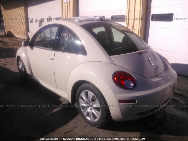 3VWPW31C99M514055 - 2009 VOLKSWAGEN NEW BEETLE S BEIGE photo 3