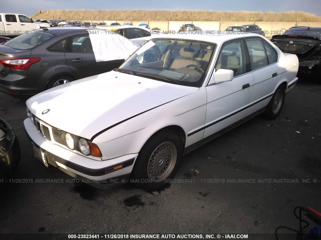 WBAHD6316MBJ65928 - 1991 BMW 525 I AUTOMATIC WHITE photo 2