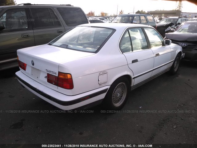 WBAHD6316MBJ65928 - 1991 BMW 525 I AUTOMATIC WHITE photo 4