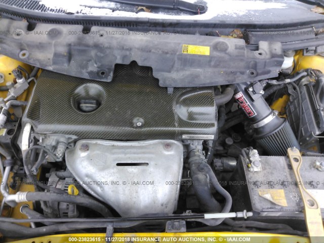 JTKJF5C78C3029346 - 2012 TOYOTA SCION TC Sarı foto 10