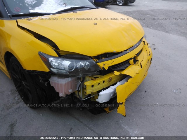 JTKJF5C78C3029346 - 2012 TOYOTA SCION TC Sarı foto 6