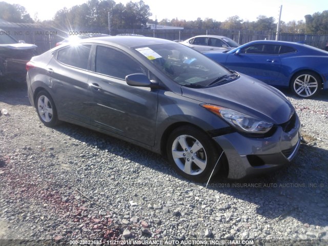 5NPDH4AE1DH416689 - 2013 HYUNDAI ELANTRA GLS/LIMITED GRAY photo 1