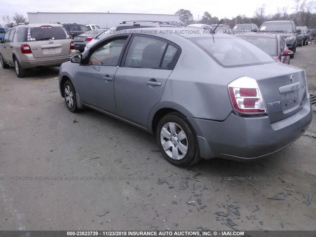 3N1AB61EX8L684701 - 2008 NISSAN SENTRA 2.0/2.0S/2.0SL GRAY photo 3