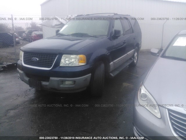 1FMRU15WX3LC57762 - 2003 FORD EXPEDITION XLT BLUE photo 2