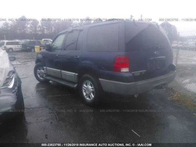 1FMRU15WX3LC57762 - 2003 FORD EXPEDITION XLT BLUE photo 3