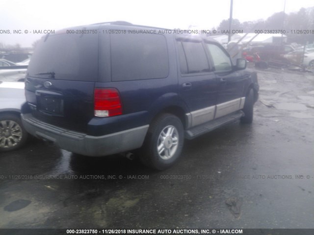 1FMRU15WX3LC57762 - 2003 FORD EXPEDITION XLT BLUE photo 4