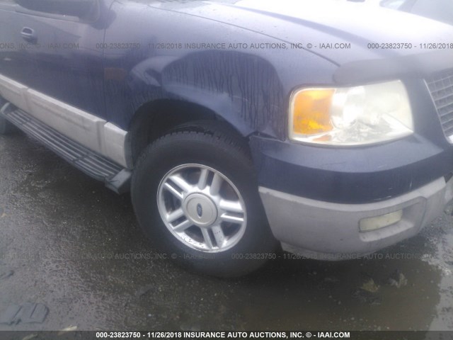 1FMRU15WX3LC57762 - 2003 FORD EXPEDITION XLT BLUE photo 6