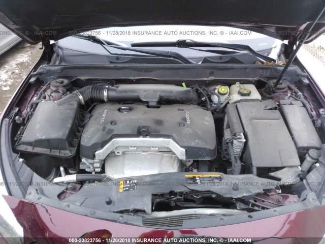 1G11E5SA2GF116308 - 2016 CHEVROLET MALIBU LIMITED LTZ BURGUNDY photo 10