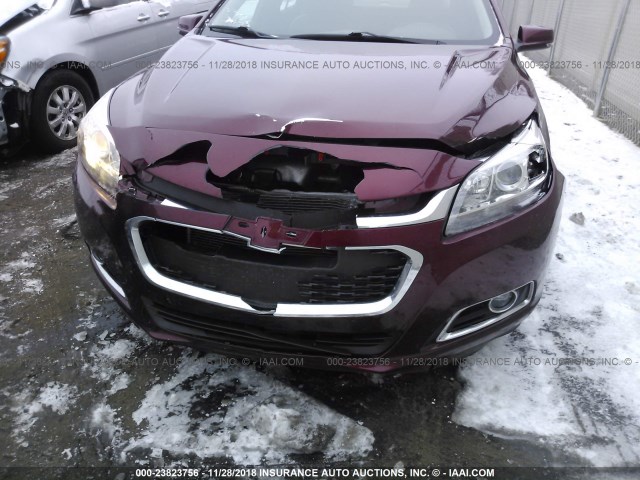 1G11E5SA2GF116308 - 2016 CHEVROLET MALIBU LIMITED LTZ BURGUNDY photo 6