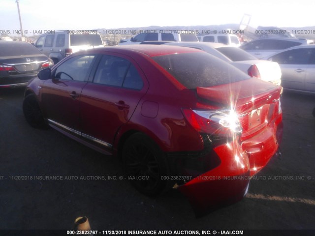 JS2RE9A89C6100171 - 2012 SUZUKI KIZASHI SPORT SLS RED photo 3