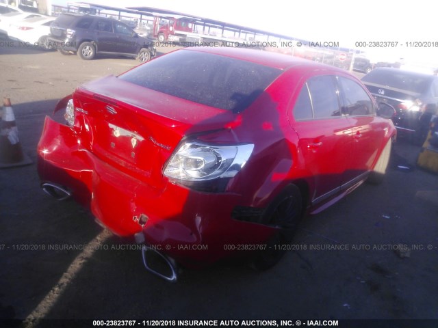 JS2RE9A89C6100171 - 2012 SUZUKI KIZASHI SPORT SLS RED photo 4