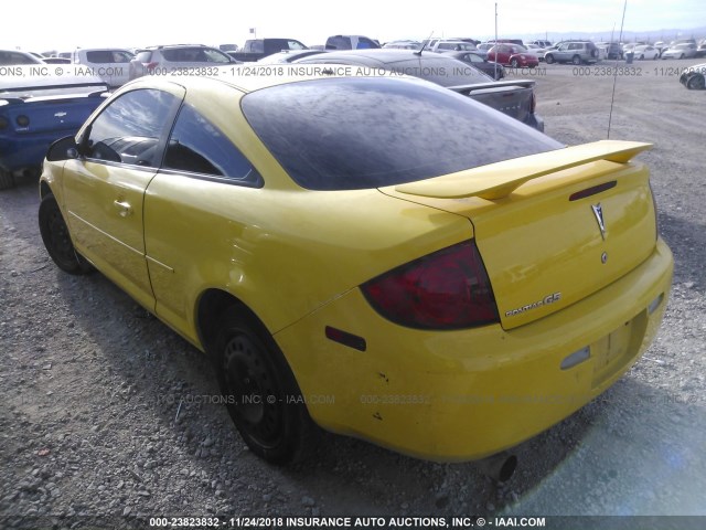 1G2AL15F377127832 - 2007 PONTIAC G5 YELLOW photo 3