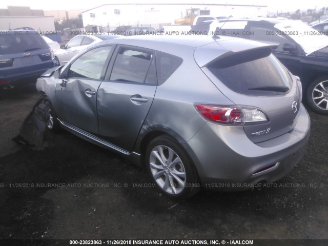 JM1BL1K5XB1422627 - 2011 MAZDA 3 S GRAY photo 3