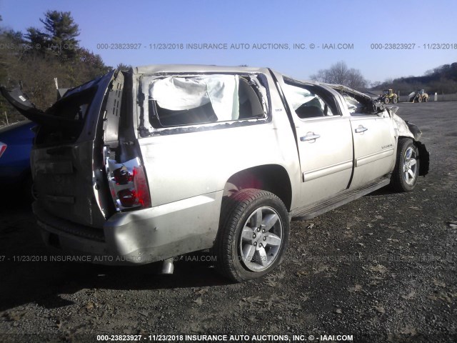 1GKFC36019R285086 - 2009 GMC YUKON XL C1500 SLT TAN photo 4