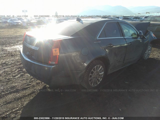 1G6DH5E52D0156044 - 2013 CADILLAC CTS LUXURY COLLECTION BLACK photo 4