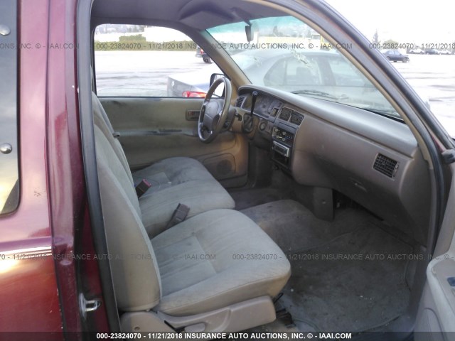 JT4TN12D9V0030657 - 1997 TOYOTA T100 XTRACAB RED photo 5