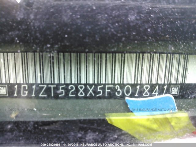 1G1ZT528X5F301841 - 2005 CHEVROLET MALIBU LS GREEN photo 9