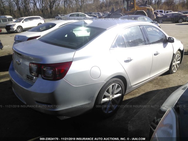 1G11E5SA6GF147898 - 2016 CHEVROLET MALIBU LIMITED LTZ SILVER photo 4