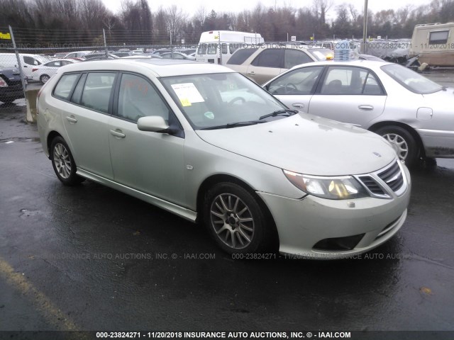 YS3FB56Y581128201 - 2008 SAAB 9-3 2.0T BEIGE photo 1