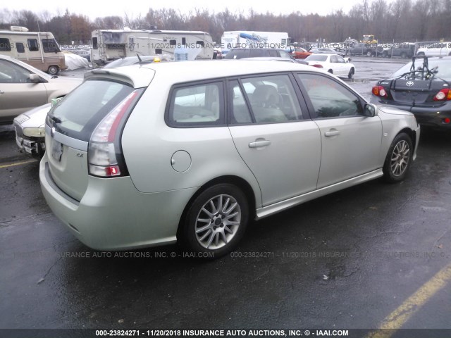 YS3FB56Y581128201 - 2008 SAAB 9-3 2.0T BEIGE photo 4