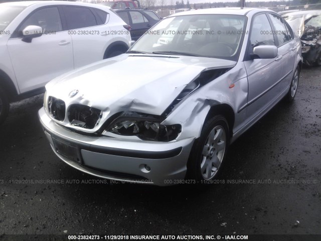 WBAAZ334X5KP92189 - 2005 BMW 325 IS SULEV SILVER photo 2