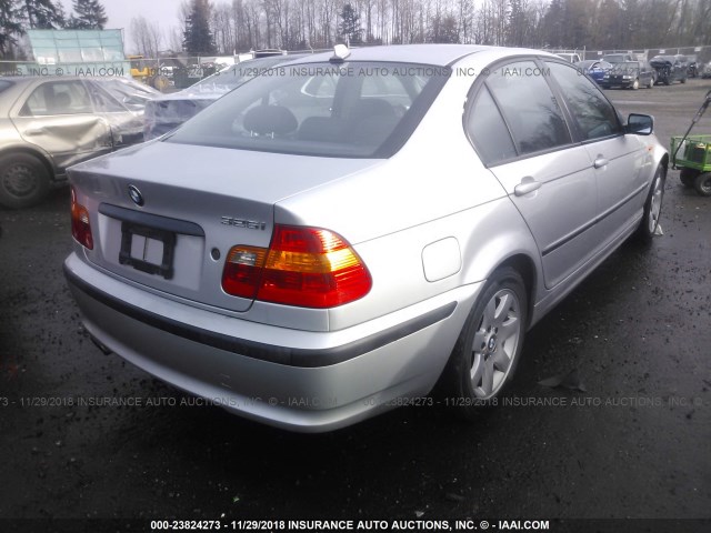 WBAAZ334X5KP92189 - 2005 BMW 325 IS SULEV SILVER photo 4