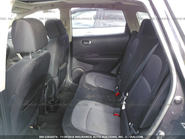 JN8AS5MV1DW635107 - 2013 NISSAN ROGUE S/SV BROWN photo 8