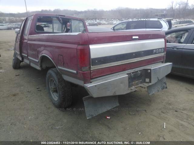 1FTHX26G5RKA89581 - 1994 FORD F250 RED photo 3
