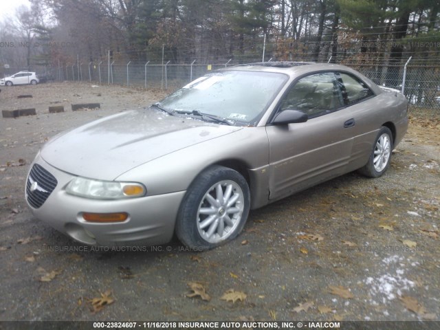 4C3AU52N8WE150970 - 1998 CHRYSLER SEBRING LXI GOLD photo 2