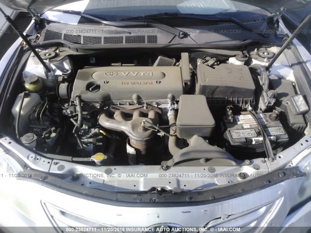 4T1BE46K79U301022 - 2009 TOYOTA CAMRY SE/LE/XLE 银色 照片 10
