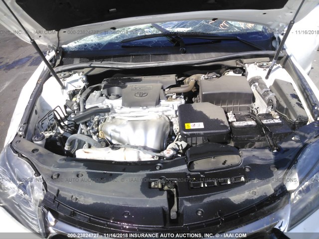 4T1BF1FK0HU690922 - 2017 TOYOTA CAMRY LE/XLE/SE/XSE 白色 照片 10