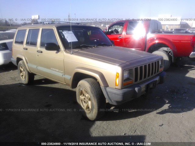 1J4FT68S7XL510052 - 1999 JEEP CHEROKEE SPORT/CLASSIC შამპანური ფოტო 1