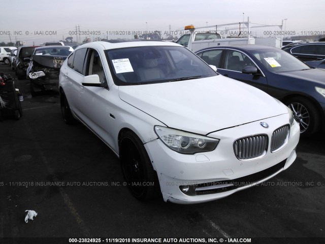 WBASN4C58AC208858 - 2010 BMW 550 GT WHITE photo 1