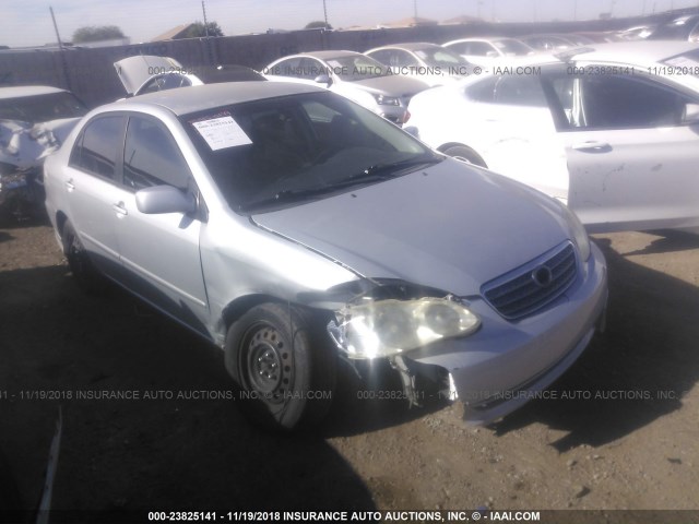 1NXBR32E35Z544545 - 2005 TOYOTA COROLLA CE/LE/S SILVER photo 1