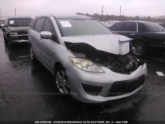 JM1CR293090356554 - 2009 MAZDA 5 SILVER photo 1