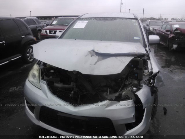 JM1CR293090356554 - 2009 MAZDA 5 SILVER photo 6