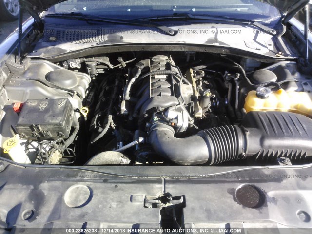 2C3CDXAT6CH316316 - 2012 DODGE CHARGER GRAY photo 10