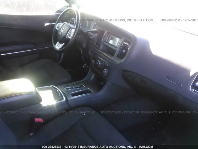 2C3CDXAT6CH316316 - 2012 DODGE CHARGER GRAY photo 5
