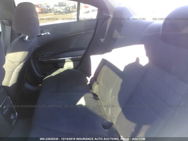 2C3CDXAT6CH316316 - 2012 DODGE CHARGER GRAY photo 8