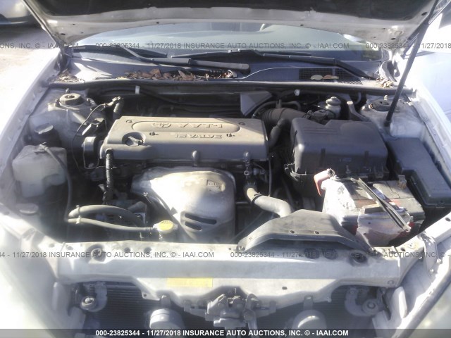 4T1BE32K73U158435 - 2003 TOYOTA CAMRY LE/XLE/SE WHITE photo 10