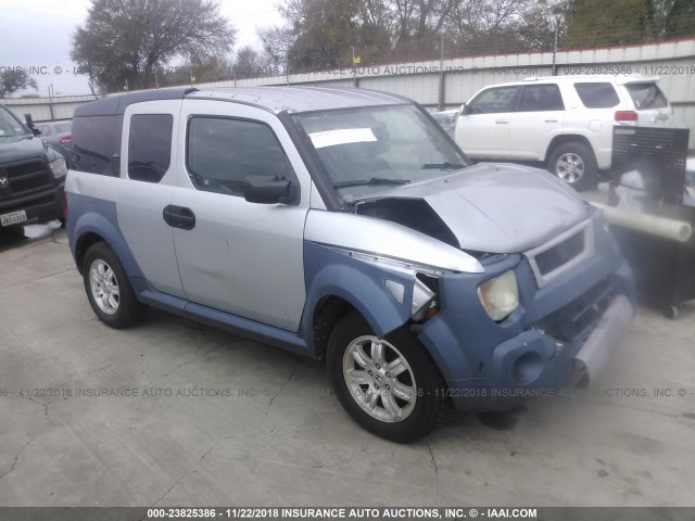 5J6YH18626L016177 - 2006 HONDA ELEMENT EX SILVER photo 1