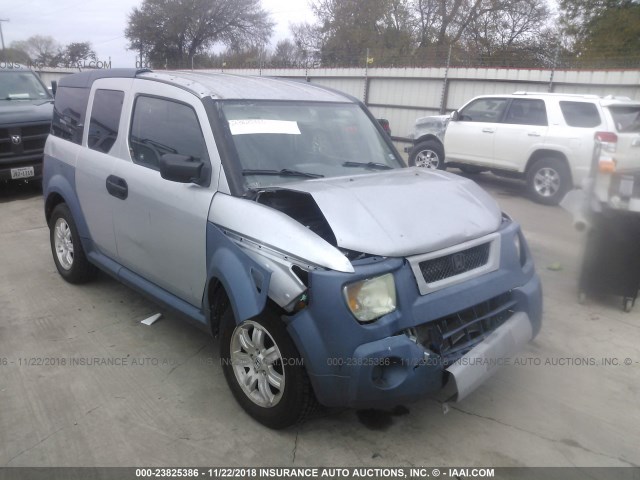 5J6YH18626L016177 - 2006 HONDA ELEMENT EX SILVER photo 6