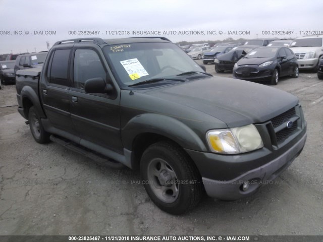 1FMZU67E22UC88241 - 2002 FORD EXPLORER SPORT TR  GREEN photo 1