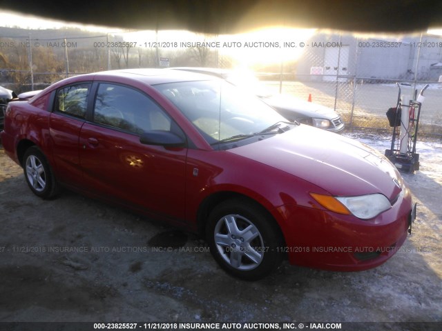 1G8AN15F16Z106545 - 2006 SATURN ION LEVEL 2 RED photo 1