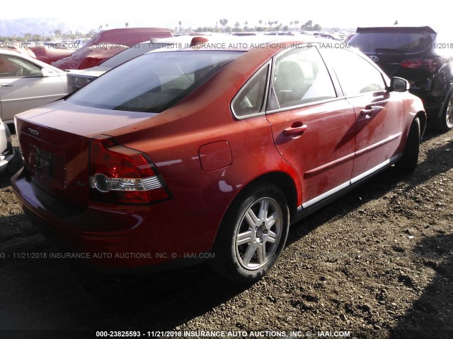 YV1MS382072308121 - 2007 VOLVO S40 2.4I RED photo 4