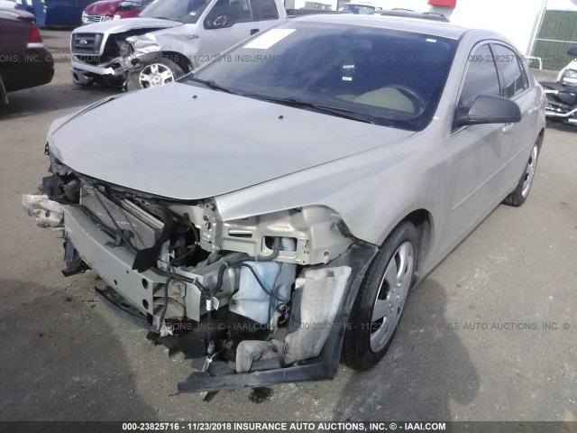 1G1ZA5E03CF339789 - 2012 CHEVROLET MALIBU LS GOLD photo 2